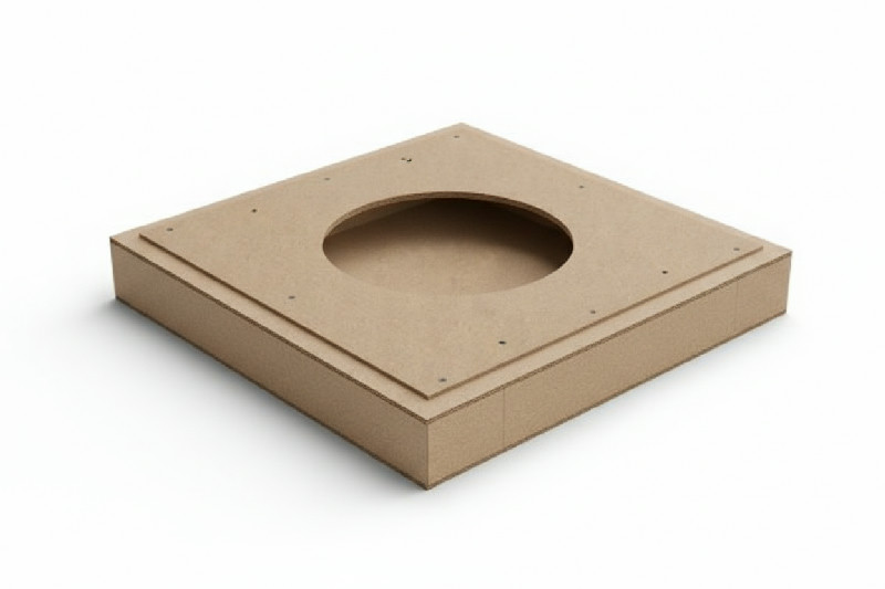 Back Box Install 10 bez čelní stěny