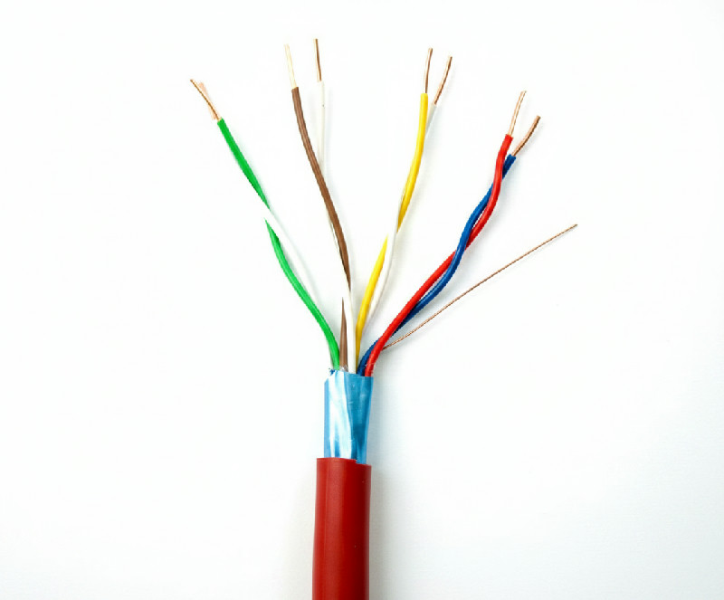 Kabel J-Y(ST)Y červený 4x2x0,8 BMK metráž
