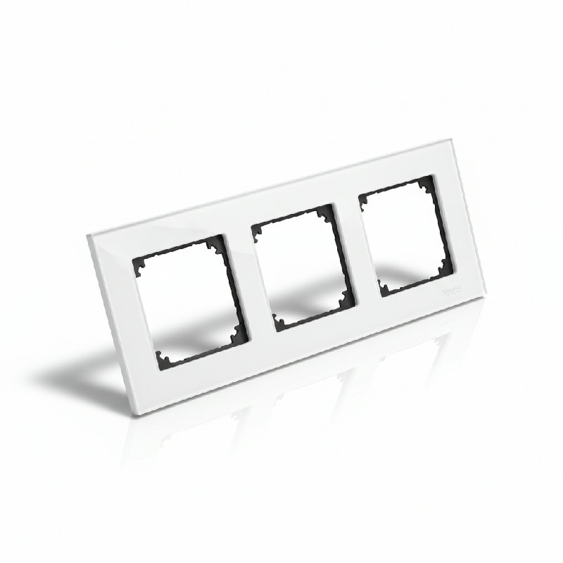 SCHNEIDER MTN404319 MERTEN Rámeček 3násobný M-Elegance Brilliant white
