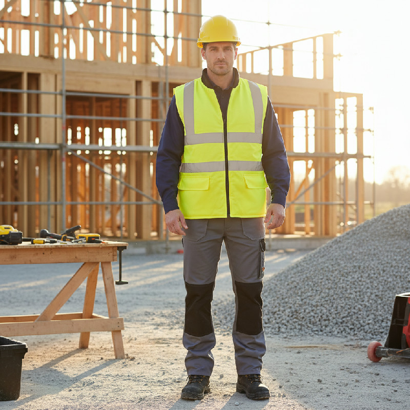 Reflexní vesta PORTWEST S469 Hi-Vis zateplená oboustranná, vel XS - žlutá