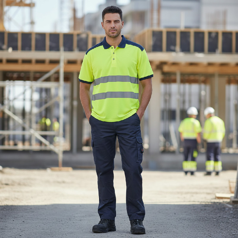 Portwest S379 HI-VIS kontrastní prodyšné polo tričko