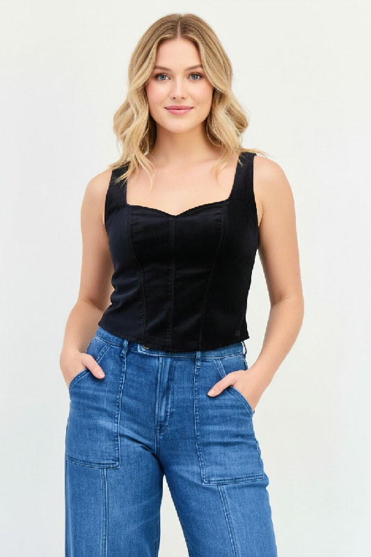 Bavlněný top Levi's A4573.0000 černá 99X