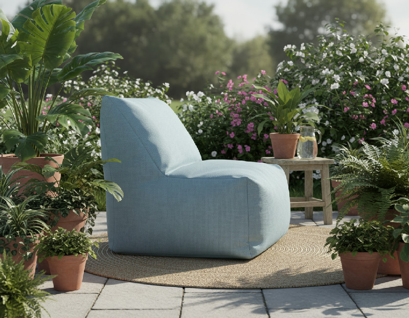 Záhradní měkký sedací vak Lihue 90 × 70 × 80 cm CALME JARDIN