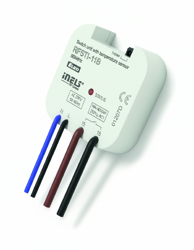 Spínací prvek s externím teplotním senzorem RFSTI-11B/230V 5235