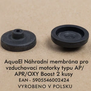 AquaEl Náhradní membrána pro vzduchovací motorky typu AP/APR/OXYBoost 2 kusy