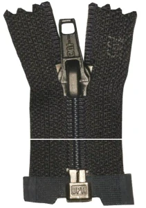 Spirálový zip, dělitelný - 185cm - tmavě modrý - Opti-lon - BALENÍ 10 ks