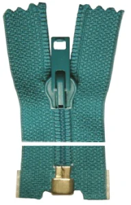 Plastový zip, dělitelný - 75cm - tyrkysový - Koh-i-noor - BALENÍ 10 ks