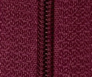 Spirálový zip, dělitelný - 25cm - vínový - WICO - BALENÍ 10 ks