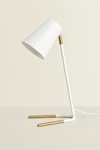 Leitmotiv Noble Stolní Lampa, barva: Bílá