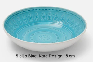 Miska Sicilia Blue, Kare Design, průměr 18 cm