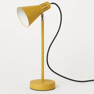 Leitmotiv Mini Cone stolní lampa, hořčicová