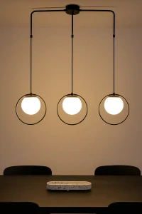 Opviq Lights Dolunay, černé závěsné svítidlo pro 3 žárovky