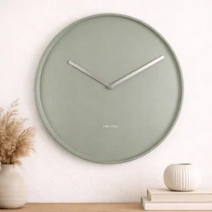 Karlsson 5786GR designové nástěnné hodiny, průměr 35 cm
