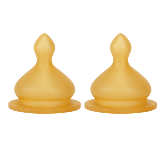 BABY NOVA savička latex kulatá na čaj 2 kusy