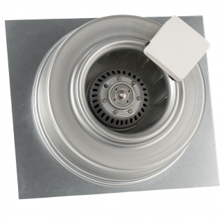 Radiální nástěnný ventilátor KVFU 160 0C 230V