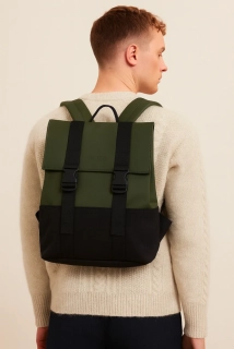 Batoh s přezkou MSN Bag Rains - Zelený