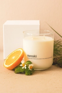 Meraki - vonná svíčka - Lesní déšť