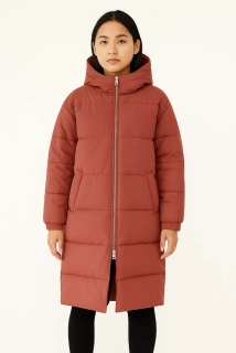 Dámská bunda Makia Meera Parka – odstín Berry