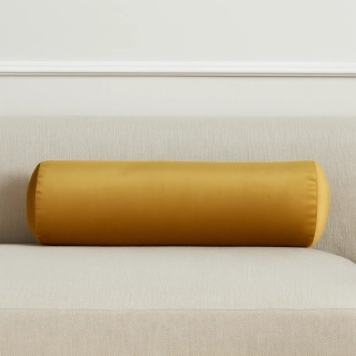De Eekhoorn Spool – Žlutý polštář, 20 × 60 cm, sametový